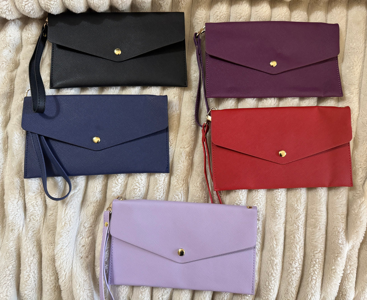 A6 Small Safiano Wristlets