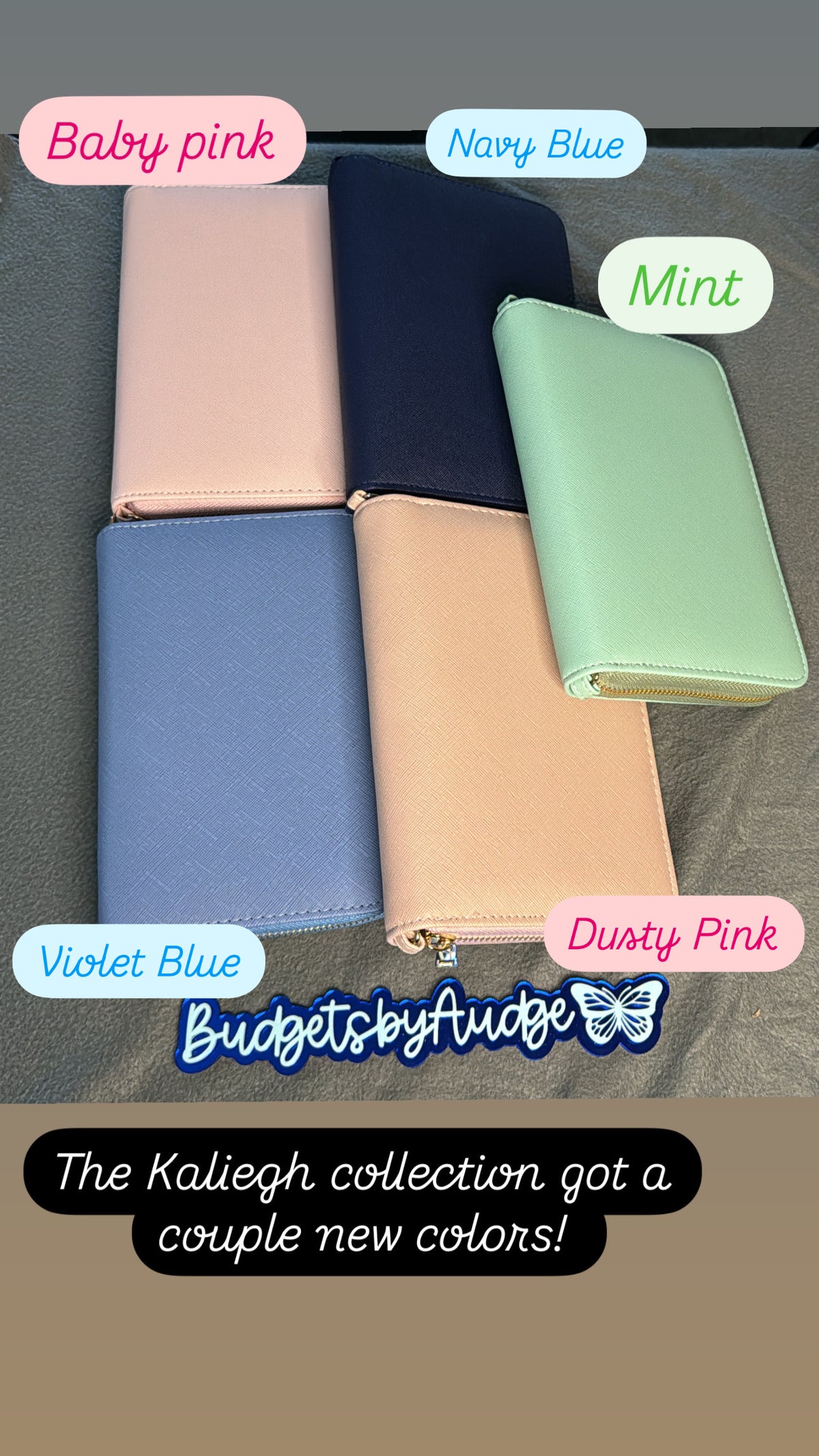 Kaliegh Collection Zip wallets
