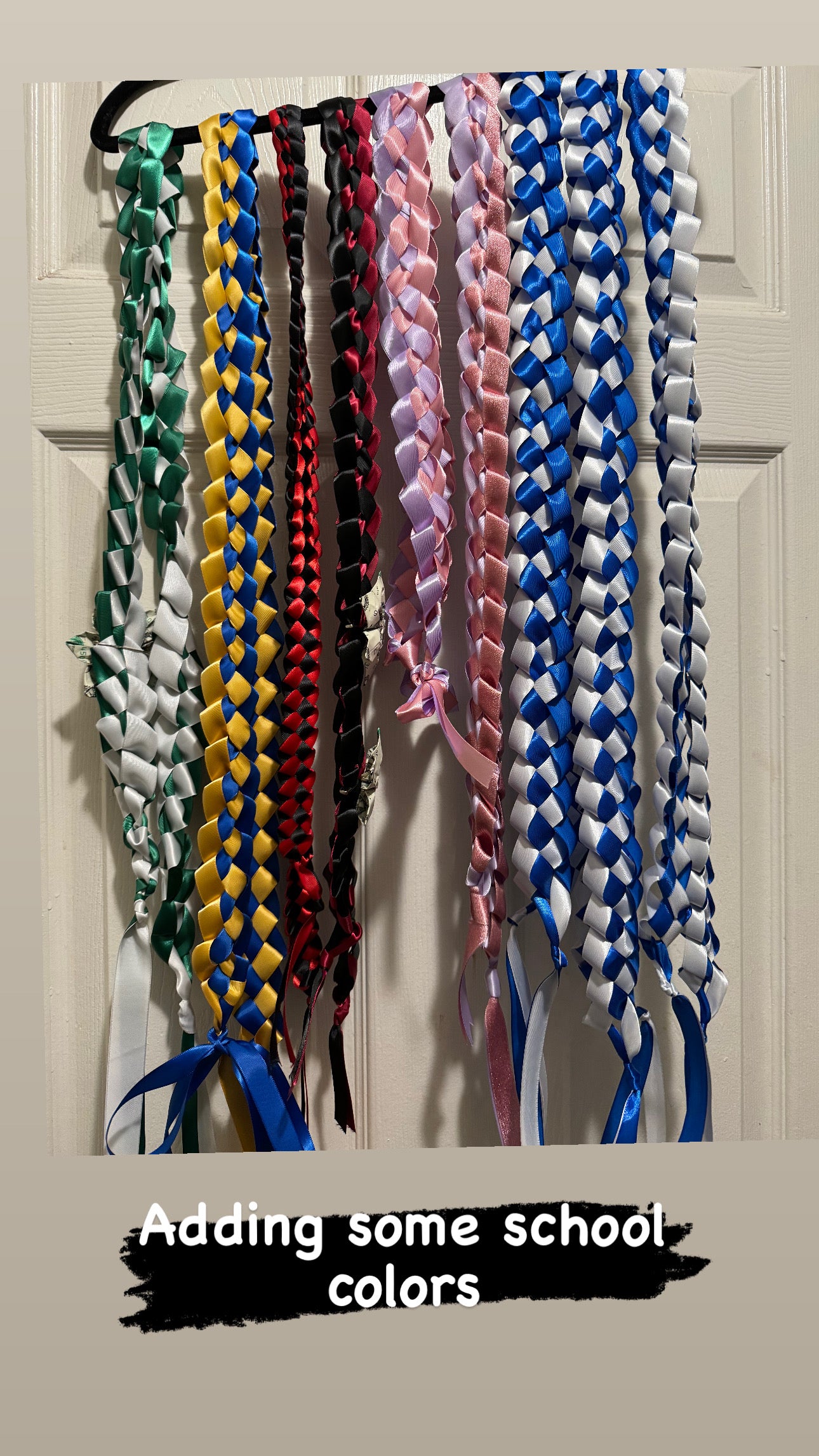 Graduation Ribbon Lei's