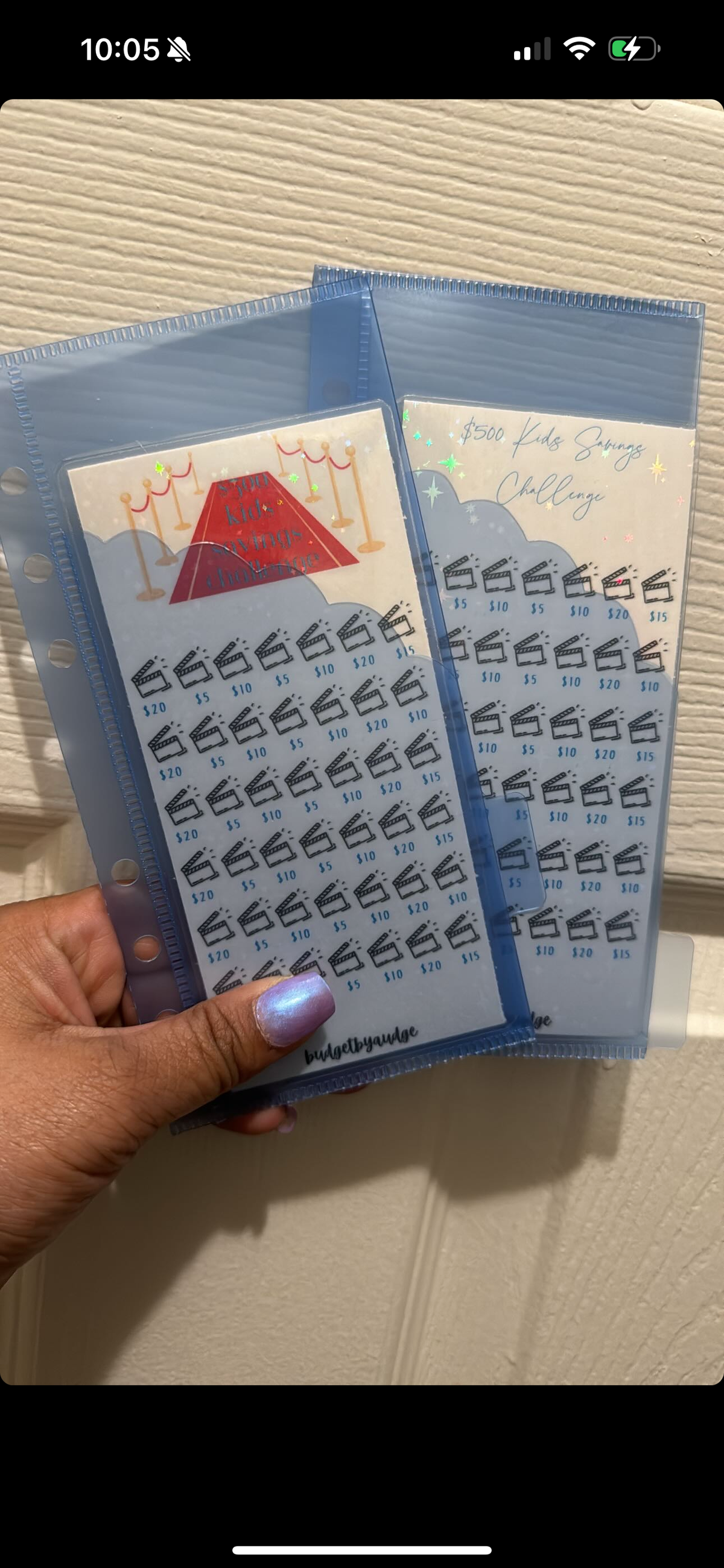 A6 Cash Envelopes tabs