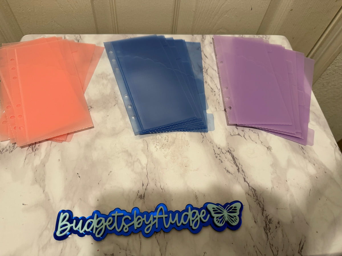 A6 Cash Envelopes tabs