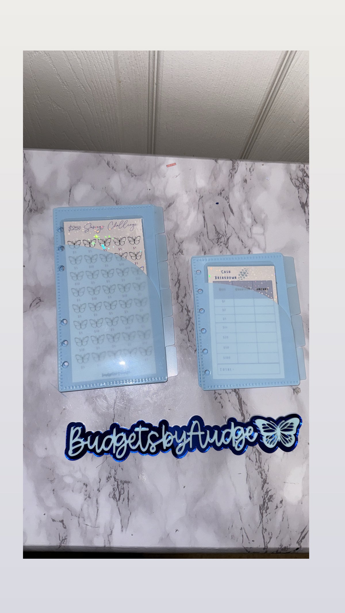 A6 Cash Envelopes tabs