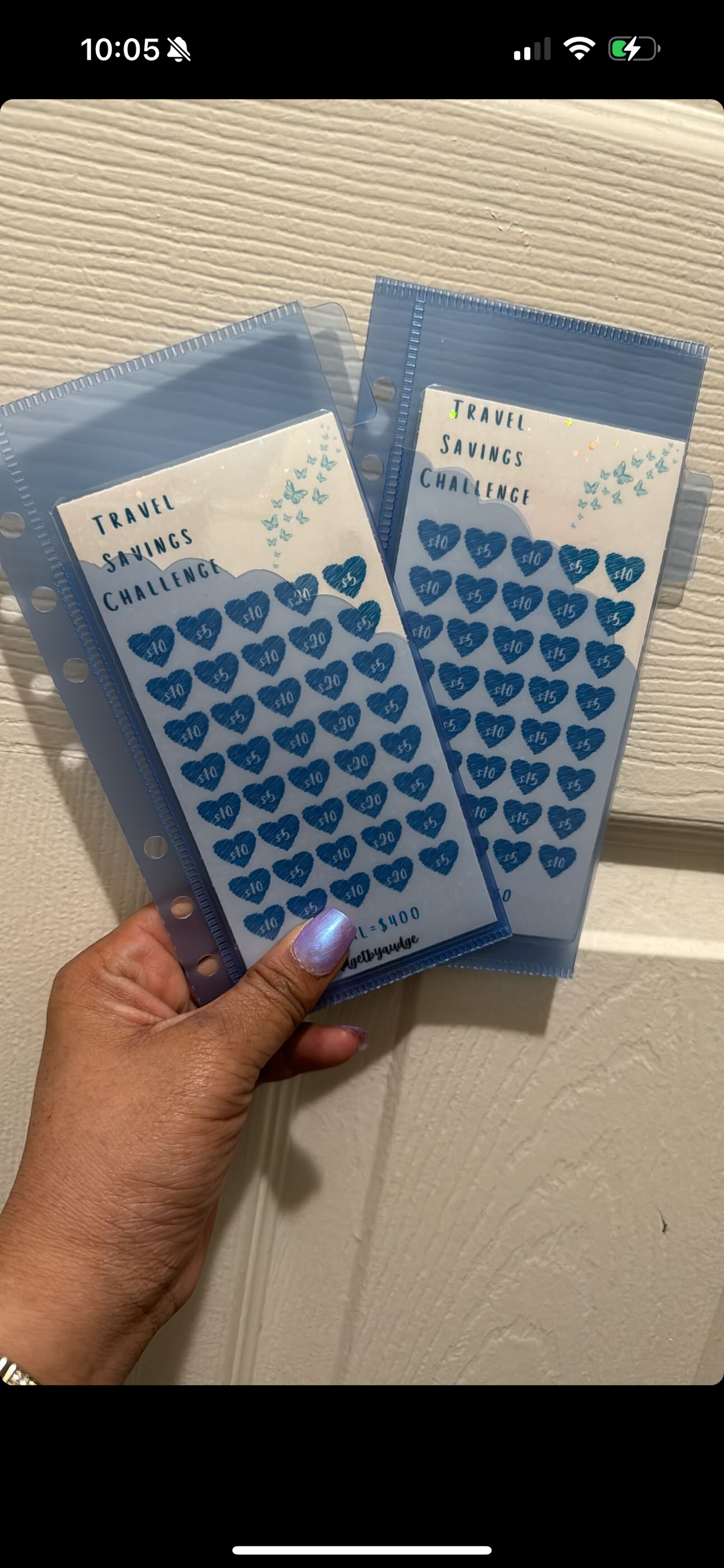A6 Cash Envelopes tabs