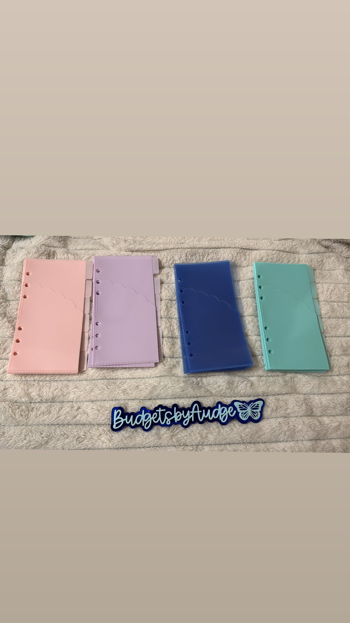 A6 Cash Envelopes tabs