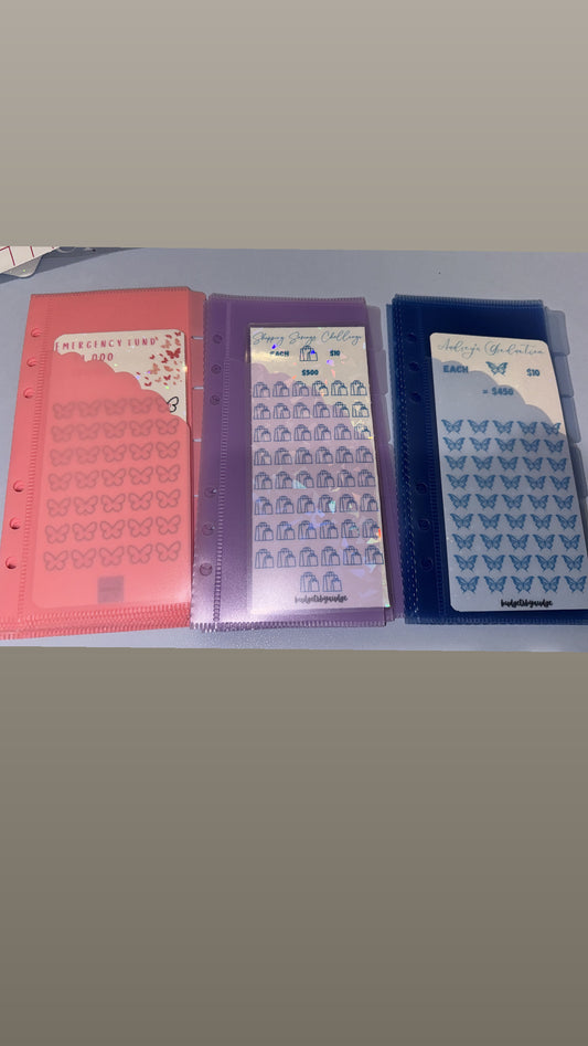 A6 Cash Envelopes tabs