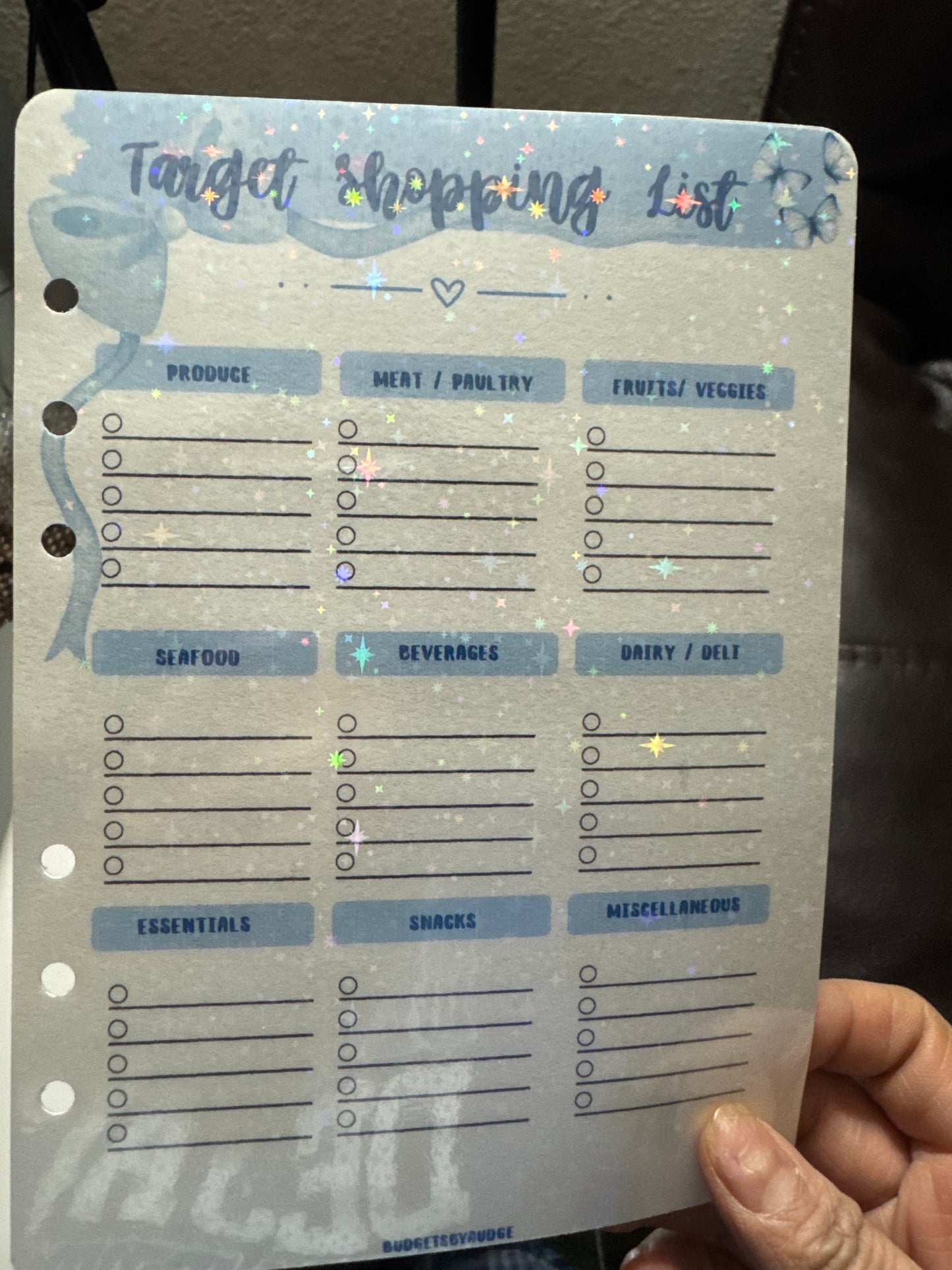 Shopping List