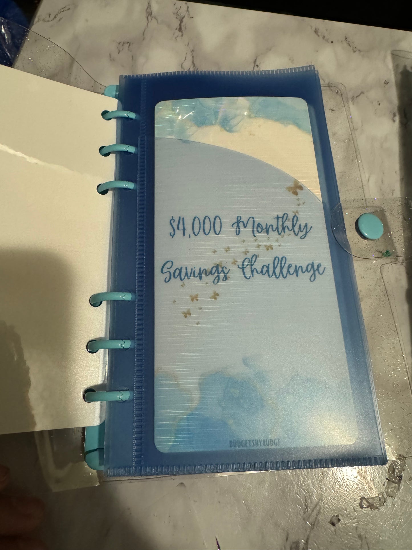 12 Months Savings ChallengedSavings Challenge Bundle with A6 Binder