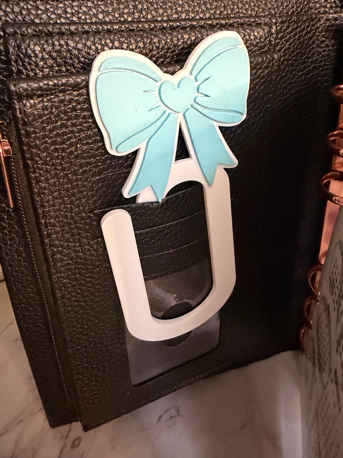 Bow and Butterfly Paper clips