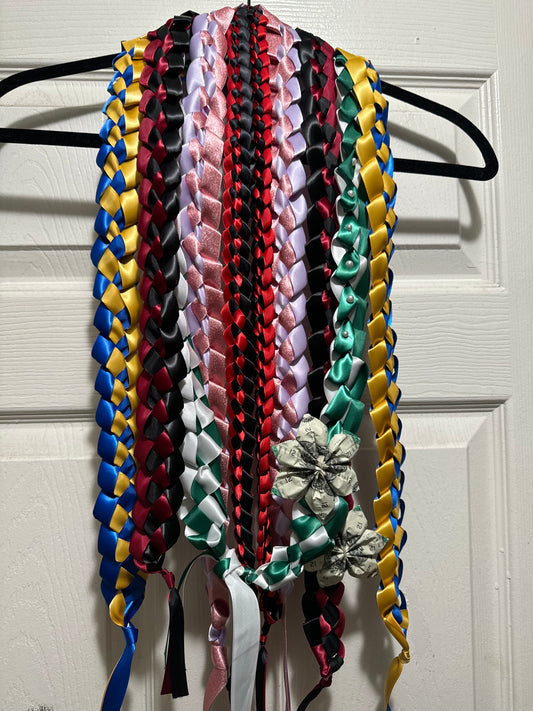 Graduation Ribbon Lei's
